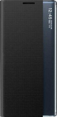 Powertech Sleep Synthetic Book Black (Galaxy A52 / A52s)