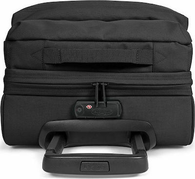 Eastpak Double Tranverz S Cabin Travel Suitcase Fabric Black with 2 Wheels Height 51cm