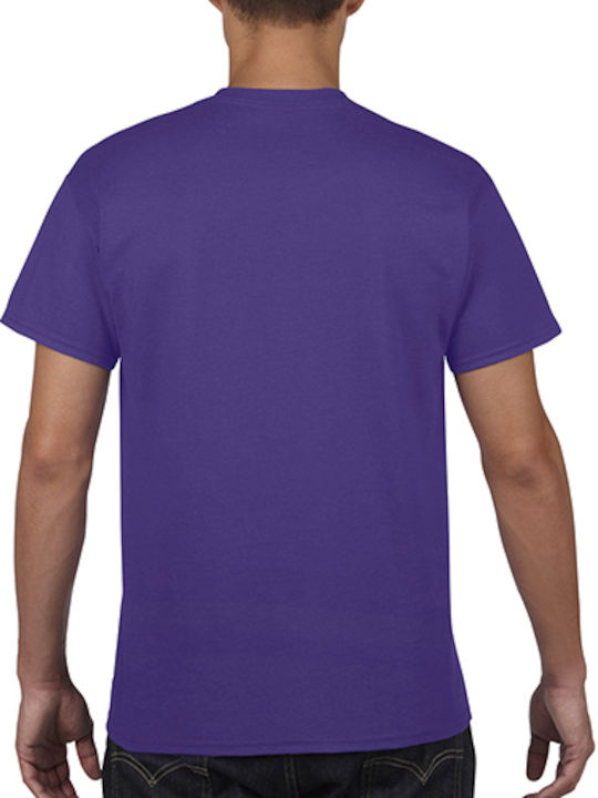 Gildan Men's Short Sleeve Promotional T-Shirt Purple 5000-284