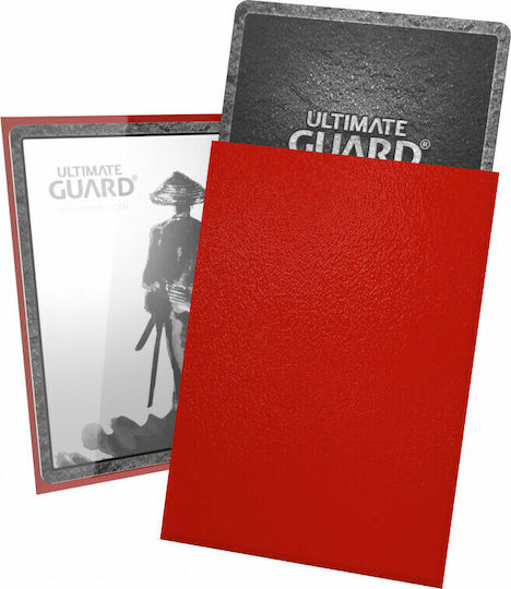 Ultimate Guard Katana Standard Kartenhüllen Japanisch Größe 60Stück Rote