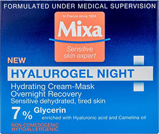 Mixa Hyalurogel Creme Gesicht Nacht 50ml