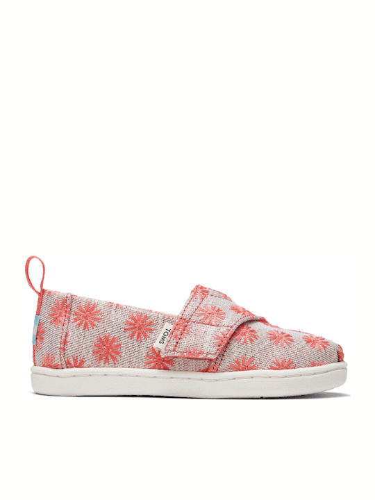 Kids Espradrilles Slip-On Orange Alpargata Coral