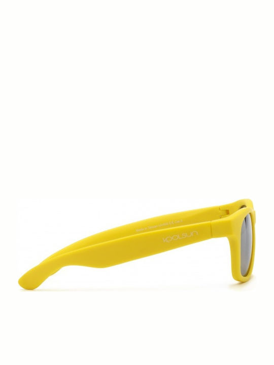 Koolsun Wave 1-5 Ani Ochelari De Soare Pentru Copii Galbeni Pentru 1-5 Ani