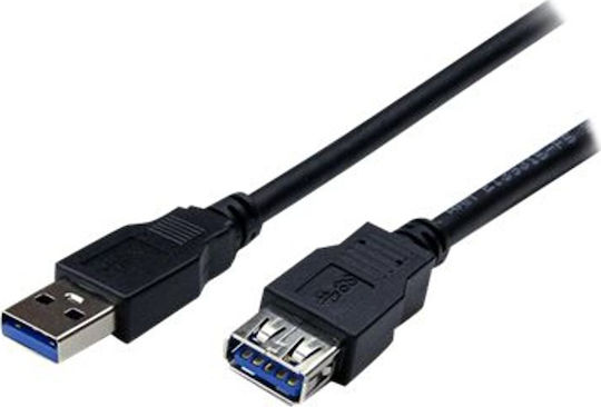 StarTech USB 3.0 Cable USB-A male - USB-A female Μαύρο 2m (USB3SEXT2MBK)