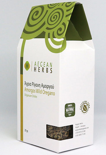Aegean Herbs Ρίγανη Βιολογικό Άγρια Ρίγανη Αμοργού 20gr