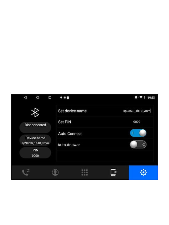 Lenovo Car-Audiosystem für Jeep Wrangler (Bluetooth/USB/AUX/WiFi/GPS) mit Touchscreen 10.1" IQ-AN X5814_GPS