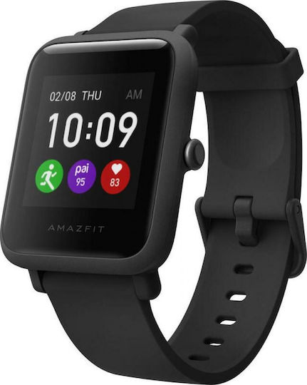 Amazfit Bip S Lite Wasserdicht Smartwatch mit Pulsmesser (Charcoal Black)