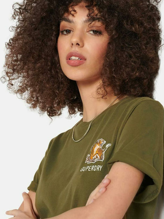 Women's T-shirt Khaki