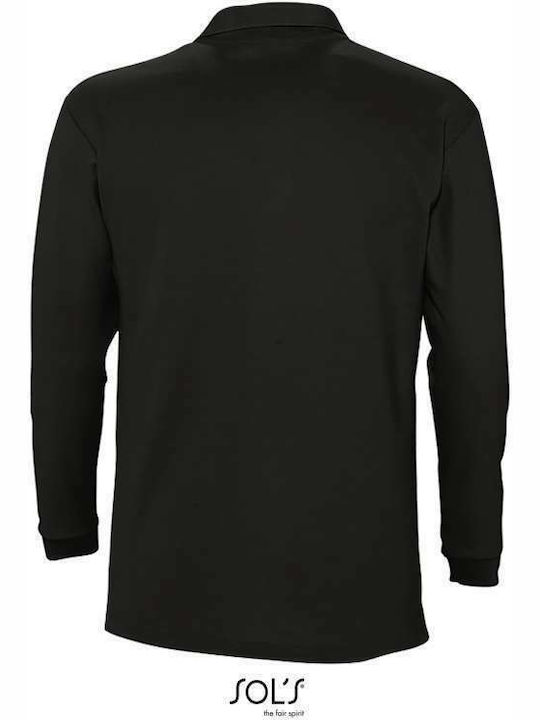 Sol's Winter II Men's Long Sleeve Promotional Blouse Black 11353-312