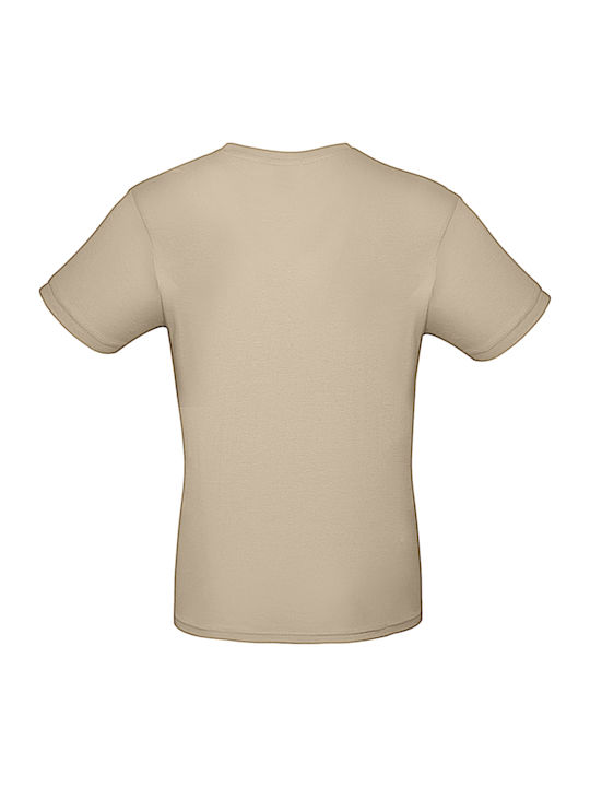 B&C E150 Ανδρικό Διαφημιστικό T-shirt Κοντομάνικο σε Χρώμα