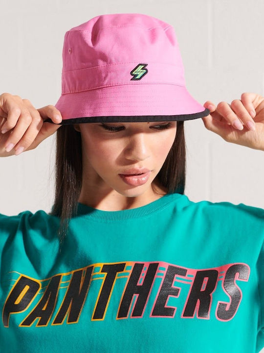 Superdry Καπέλο Bucket Ροζ Superdry Καπέλο Bucket Ροζ
