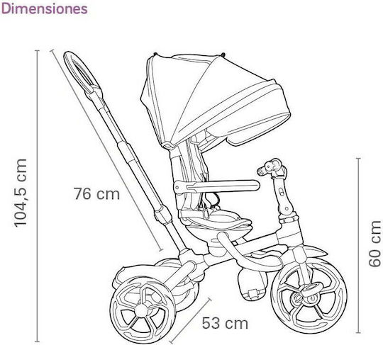 Q Play Rito Air Foldable and Convertible 3 in 1 for 10 Months Red