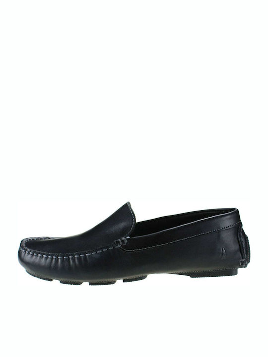 Hush Puppies Monaco II Δερμάτινα Ανδρικά Loafers σε Μαύρο Χρώμα