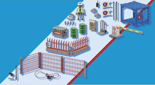 Playmobil City Action Freight Storage for 4-10 years old