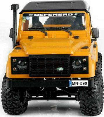 MN Model Land Rover Defender Vehicul RC Mașină Șenile 4WD Yellow 1:12