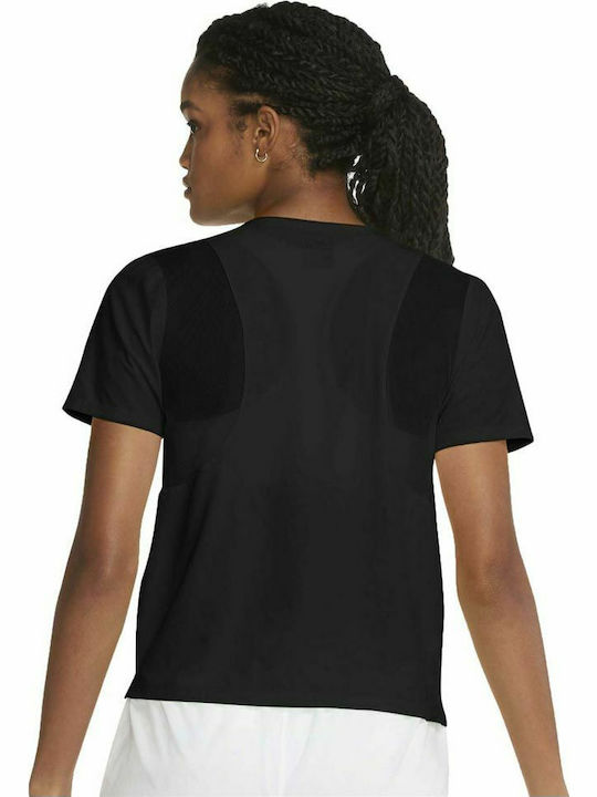 Nike Air Damen Sportlich T-shirt Schwarz