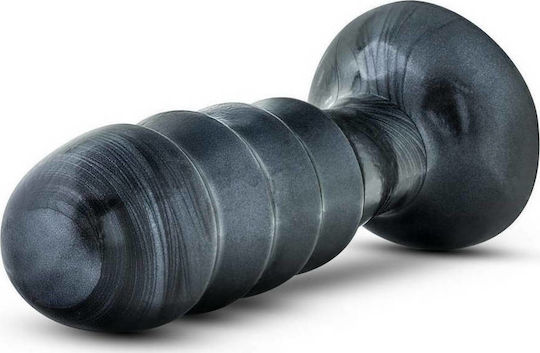Blush Jet Bruiser Anal Plug Carbon Metallic Black 19cm