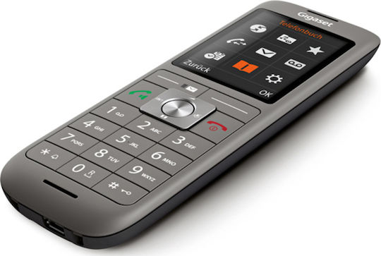 Gigaset CL660HX Cordless Phone with Greek Menu Gray