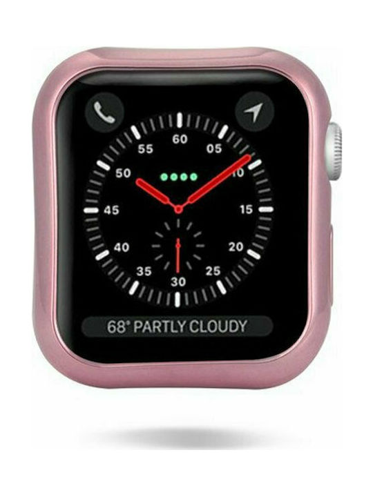 Dux Ducis Gel Θήκη Σιλικόνης σε Ροζ χρώμα για το Apple Watch 44mm Dux Ducis Gel Θήκη Σιλικόνης σε Ροζ χρώμα για το Apple Watch 44mm