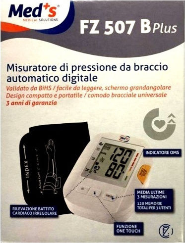 Med's FZ 507 B Plus Electronical Blood Pressure Monitor Arm