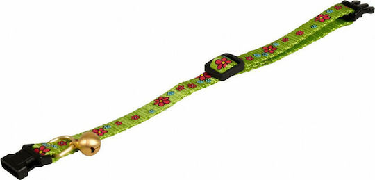 Karlie Flamingo Cat Collar Flower 30 εκ. Green 10mm