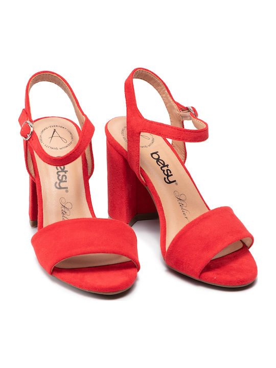 Sandalen Rot