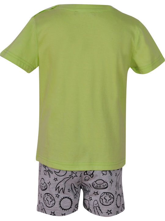 BodyTalk Kids Set with Shorts Summer 2pcs Green