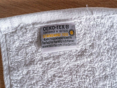 Cozy Cotton Hotel Face Towel 100x50 cm 500gsm White