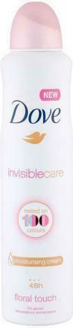 Dove Invisible Care Tested on 100 Colours Floral Touch Αποσμητικό 48h σε Spray 250ml