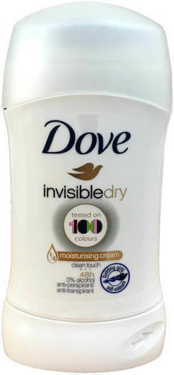 Dove Invisible Dry Tested on 100 Colours Αποσμητικό 48h σε Stick 30ml