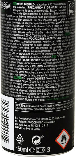 Axe Africa Αποσμητικό 24h σε Spray 150ml
