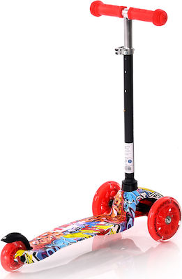 Lorelli Kids Scooter Mini 2021 3-Wheel for 3+ Years Red