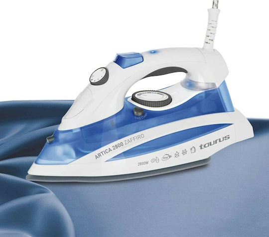 Taurus Artica 2800 Zaffiro Σίδερο Ατμού 2800W με Κεραμική Πλάκα και Συνεχόμενη Παροχή Ατμού 45gr/min