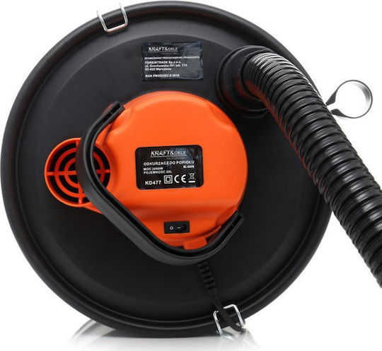 Kraft & Dele Ash Vacuum 2000W with 20lt Container