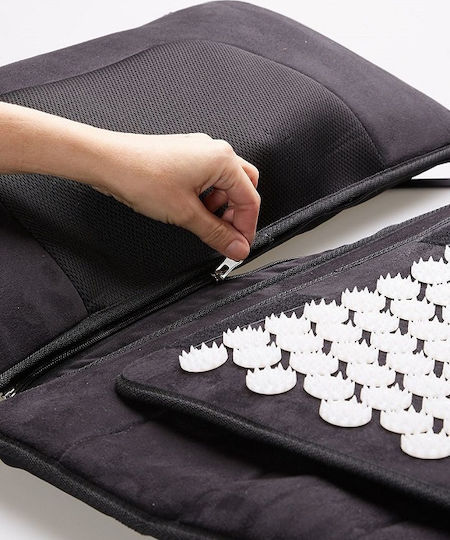Lanaform Delight Mattress Килим Масаж Shiatsu & Акупресура за шията и тялото с Вибрация и Функция Загряване