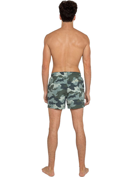 Pepe Jeans Ramiro Herren Badebekleidung Shorts Khaki Tarnfarben