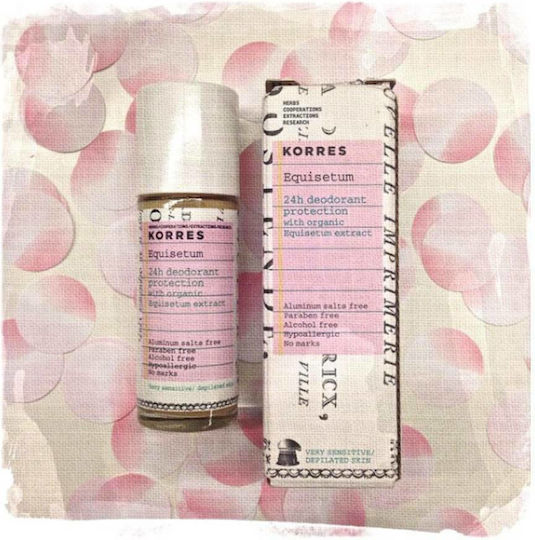 Korres Equisetum Αποσμητικό 24h σε Roll-On Χωρίς Αλουμίνιο 30ml