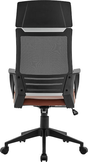 Woodwell Bf2500 Exekutive Bürostuhl mit Neigen Schwarz - Braun
