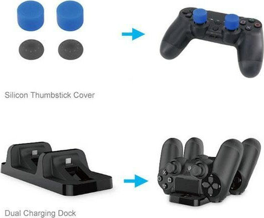 Dobe 5 в 1 Комплект Игри За PS4