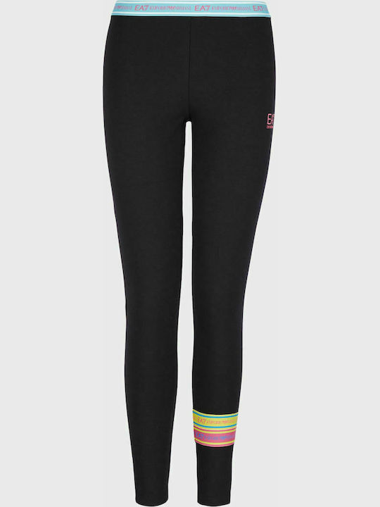 Emporio Armani Women's Cropped Training Legging Black