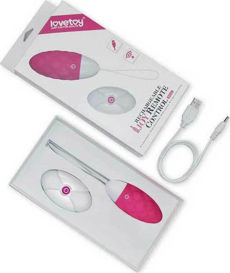 Lovetoy iJoy Egg Vibrator Egg with Remote Control 8cm Pink