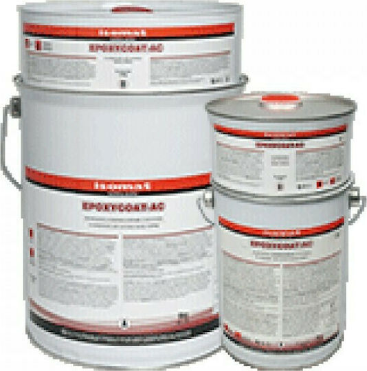 Isomat Epoxycoat-AC Αντισκωριακό Εποξειδικό Αστάρι 2 Συστατικών RAL 7040 Γκρι Suitable for Metal 8kg