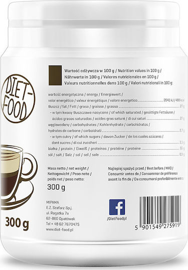 Diet-Food Keto-Friendly Colagen + MCT Coffee Creamer 300gr