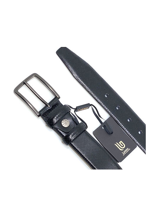 Men's Belt Leather Black