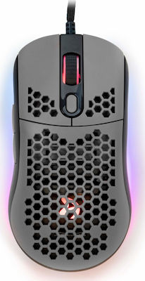 Arozzi Favo RGB Gaming Gaming Maus 16000 DPI Gray