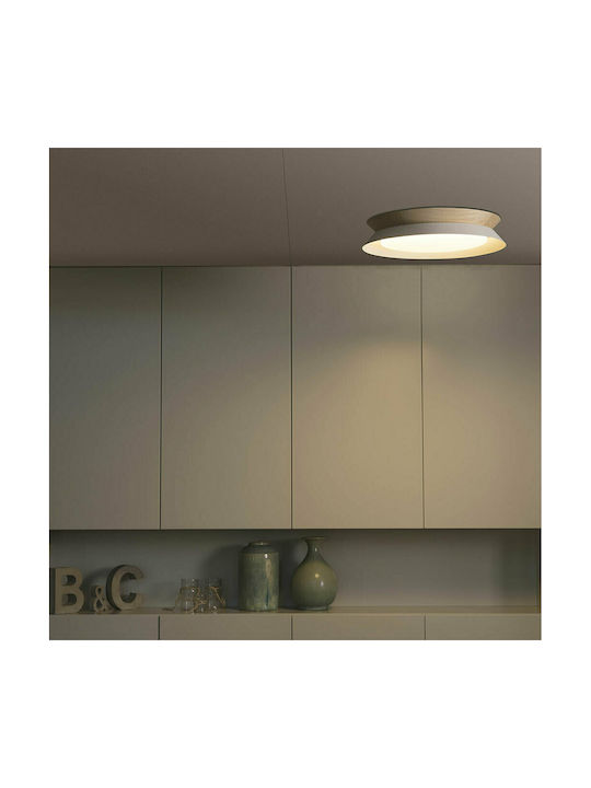Faro Barcelona Tender Plafonieră de Tavan 45buc Albă cu LED Integrat