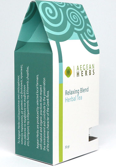 Aegean Herbs Relaxing Μείγμα Βοτάνων Βιολογικό Προϊόν 30gr