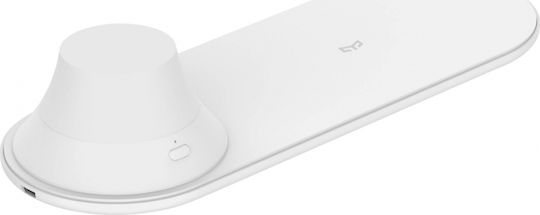Yeelight Ασύρματος Φορτιστής (Qi Pad) 15W Λευκός (YLYD08YI)