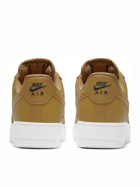 Air Force 1 '07 Damen Sneakers Wheat / Sunset Pulse / Black