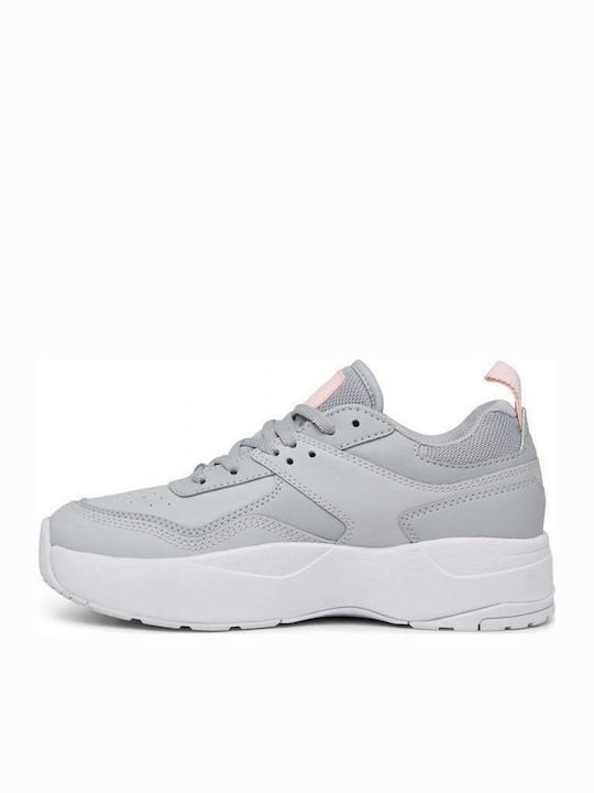 DC E.Tribeka Platform Sneakers Gray